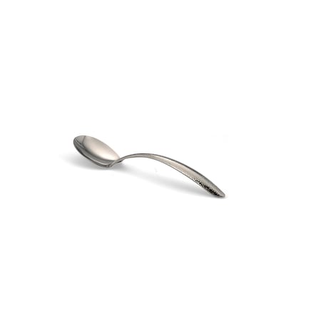 Bon Chef Ez Use Banq Svng Solid Spoon Hammer Finish   13.5" 2 Oz. 9457HF